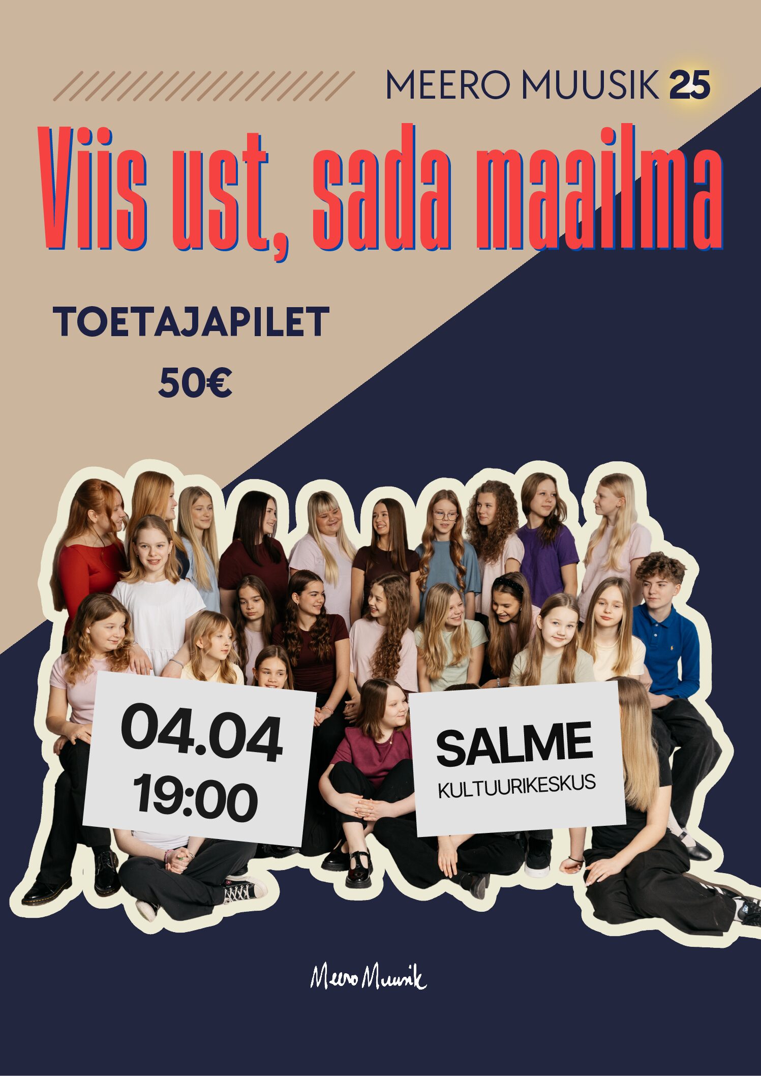 MEERO 25, toetajapilet